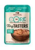 Wellness CORE Tiny Tasters Grain Free Paté Tuna & Salmon Recipe Wet Cat Food