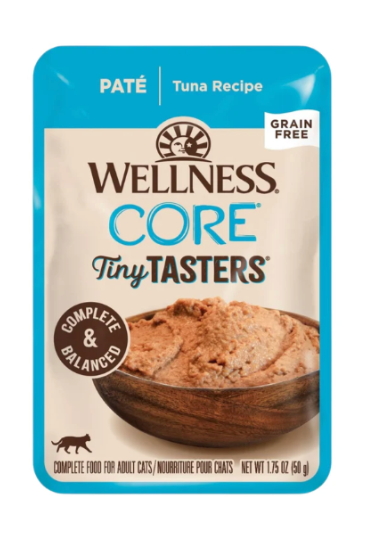 Wellness CORE Tiny Tasters Grain Free Paté Tuna Recipe Wet Cat Food
