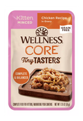 Wellness CORE Tiny Tasters Kitten Minced Chicken in Gravy Wet Cat Food
