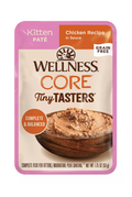 Wellness CORE Tiny Tasters Kitten Pâté Chicken Recipe in Sauce Wet Cat Food