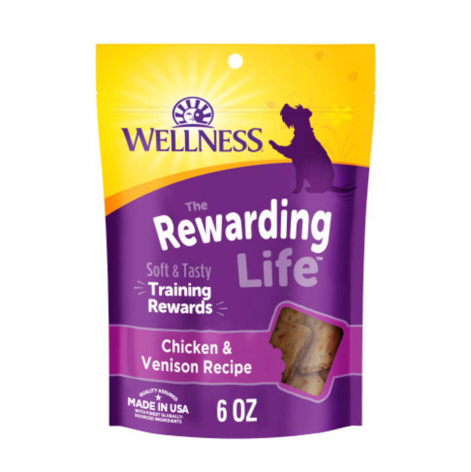 Wellness The Rewarding Life Chicken & Venison Recipe Dog Treat