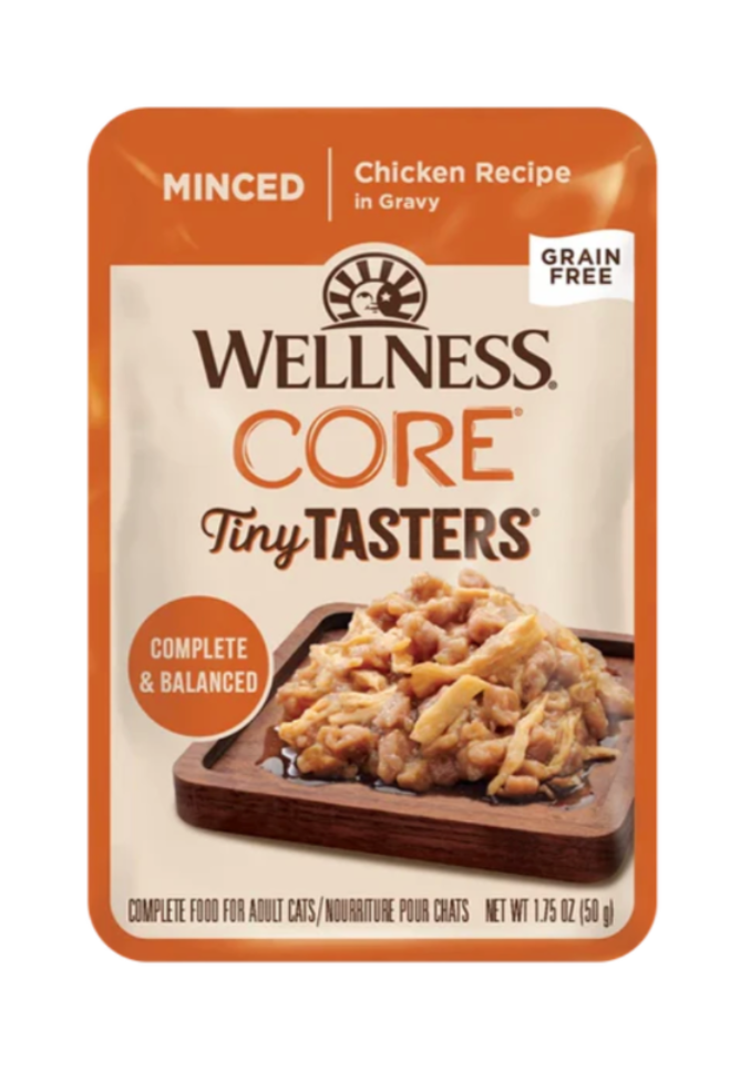 Wellness CORE Tiny Tasters Minced Chicken in Gravy Wet Cat Food