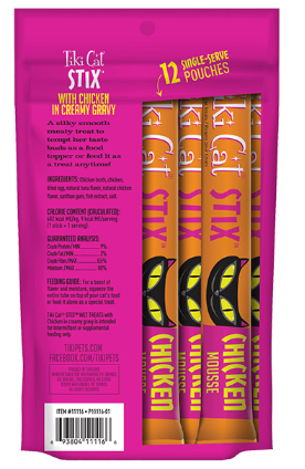 Tiki Cat STIX with Chicken in Creamy Gravy Wet Cat Treat
