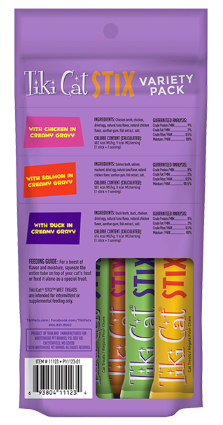 Tiki Cat STIX Variety Pack Wet Cat Treats