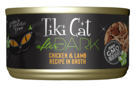 Tiki Cat After Dark Chicken & Lamb Recipe in Broth Wet Cat Food