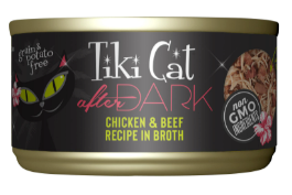 Tiki Cat After Dark Chicken & Beef Recipe in Broth Wet Cat Food