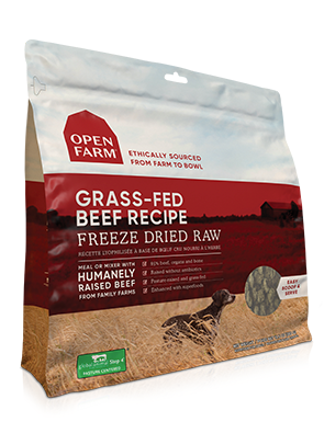 Open Farm Grass - Fed Beef Freeze Dried Raw Dog Food