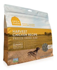 Open Farm - Harvest Chicken Freeze Dried Raw Dog Food