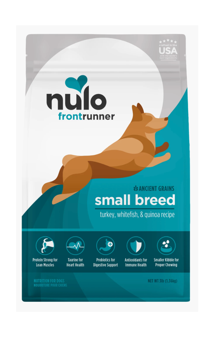 Nulo - Frontrunner Small Breed Dog Turkey Whitefish & Quinoa