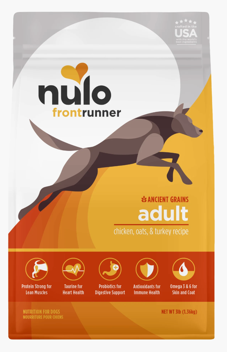 Nulo - Frontrunner Adult Dog Chicken Oats & Turkey