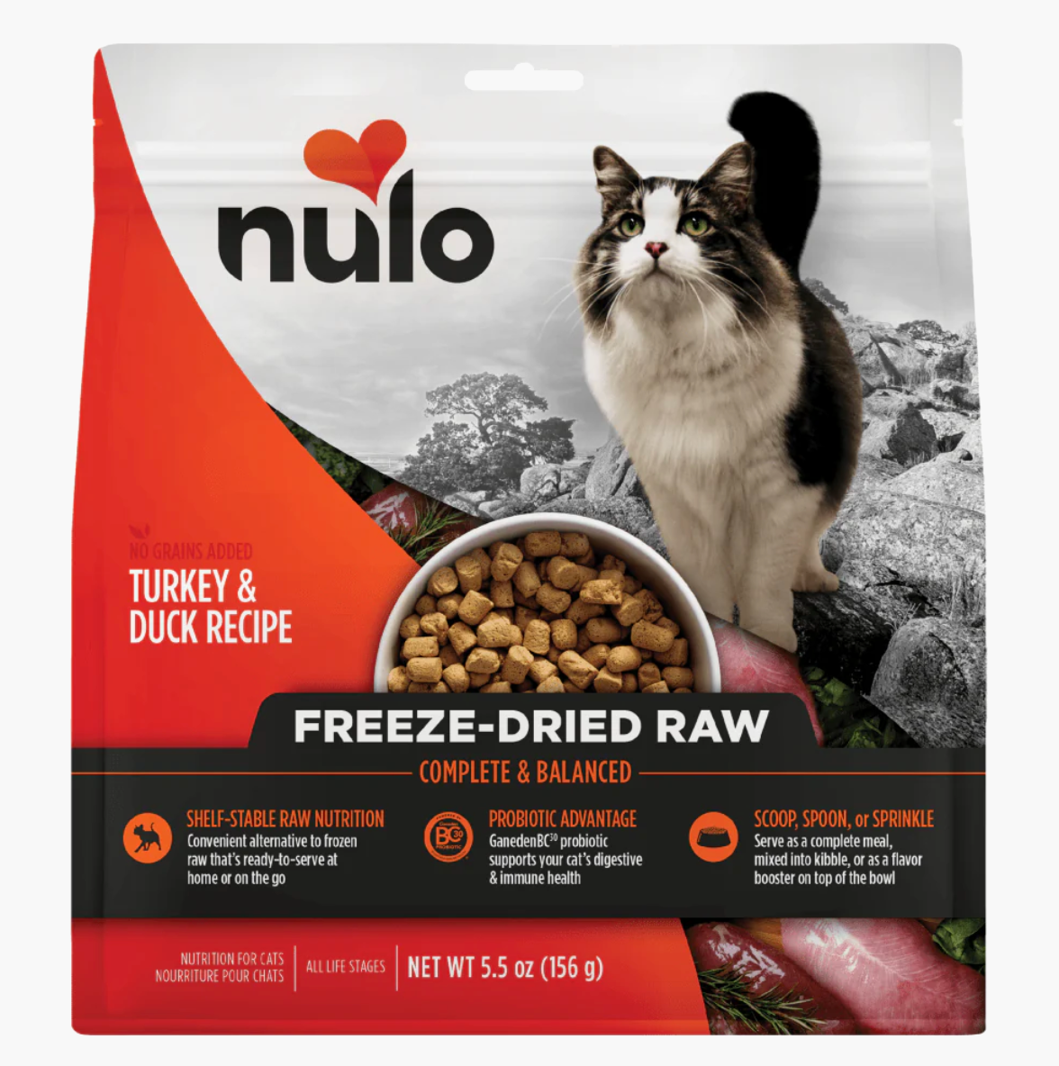 Nulo - Cat Freeze Dried Grain Free Turkey & Duck