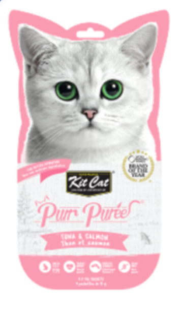 Kit Cat - Purr Purées Tuna & Salmon