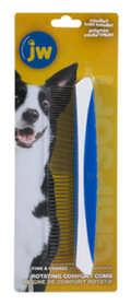 JW - GripSoft Rotating Comfort Comb Fine & Coarse