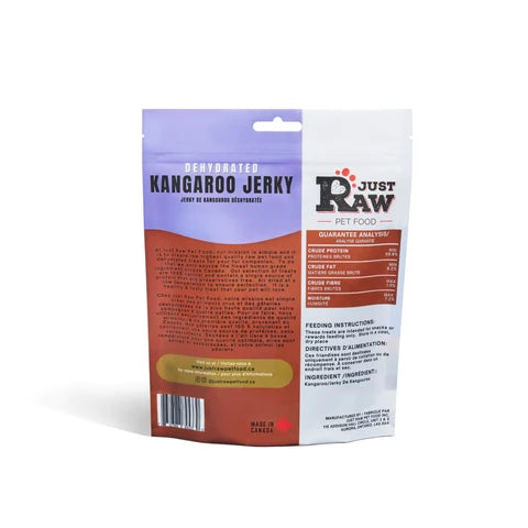 Just Raw Dehydrated Kangaroo Jerky (85g)