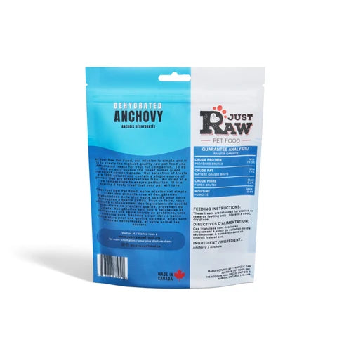 Just Raw Dehydrated Anchovies (85g)