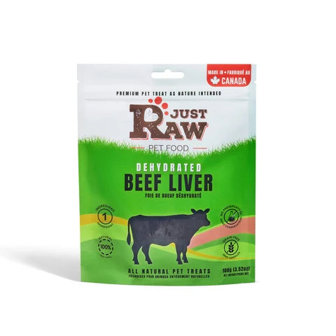 Just Raw Dehydrated Beef Liver (100g)