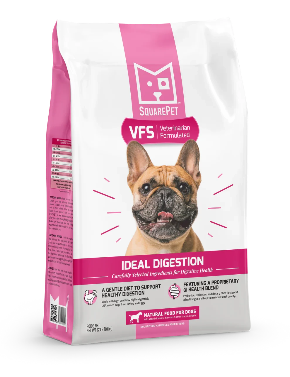Square Pet VFS Canine Ideal Digestion 4.4lb