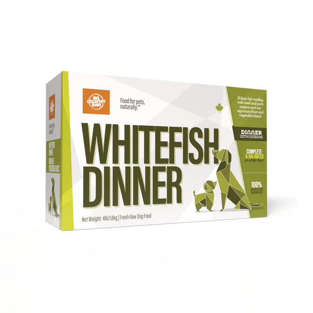 Big Country Raw - Whitefish Dinner Carton