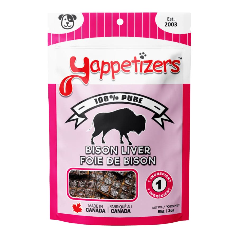 Yappetizers -  Dehydrated Bison Liver