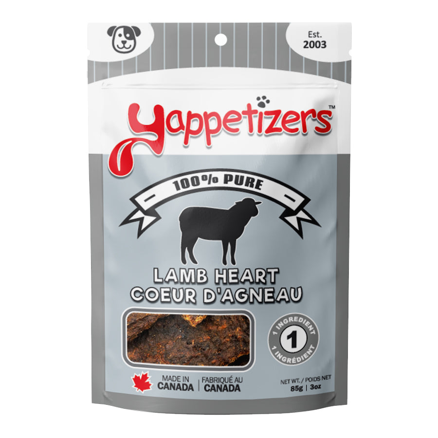 Yappetizers Dehydrated - Lamb Heart