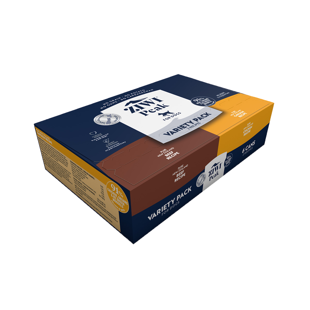 ZIWI Variety Pack Beef, Chicken Dog Wet Food