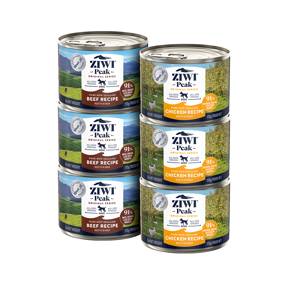 ZIWI Variety Pack Beef, Chicken Dog Wet Food