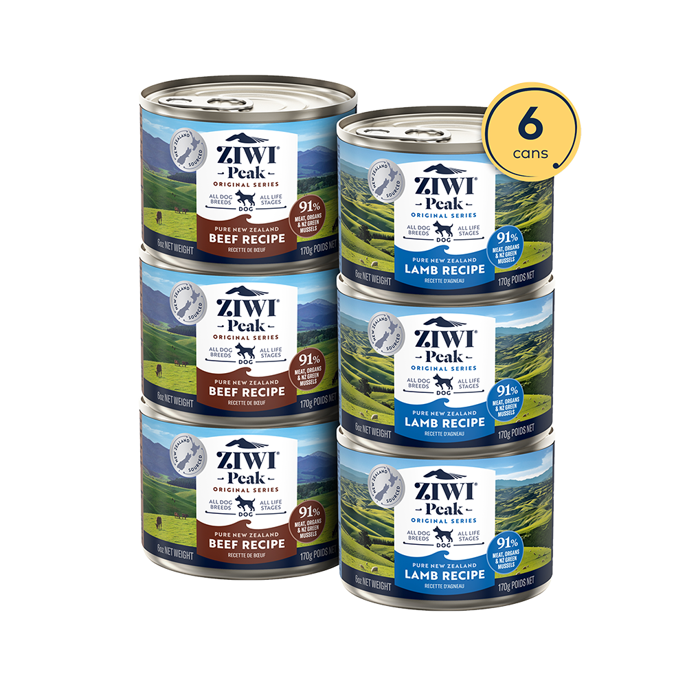 ZIWI Variety Pack Beef, Lamb Dog Wet Food