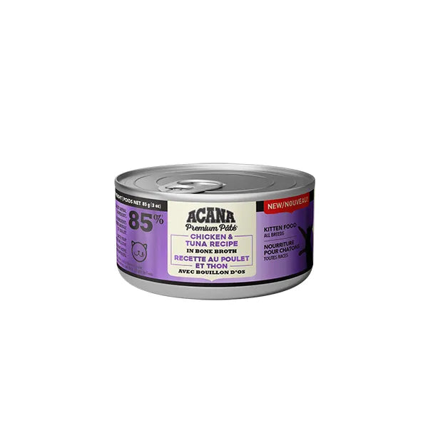 Acana - Premium Pâté Chicken & Tuna Kitten Recipe
