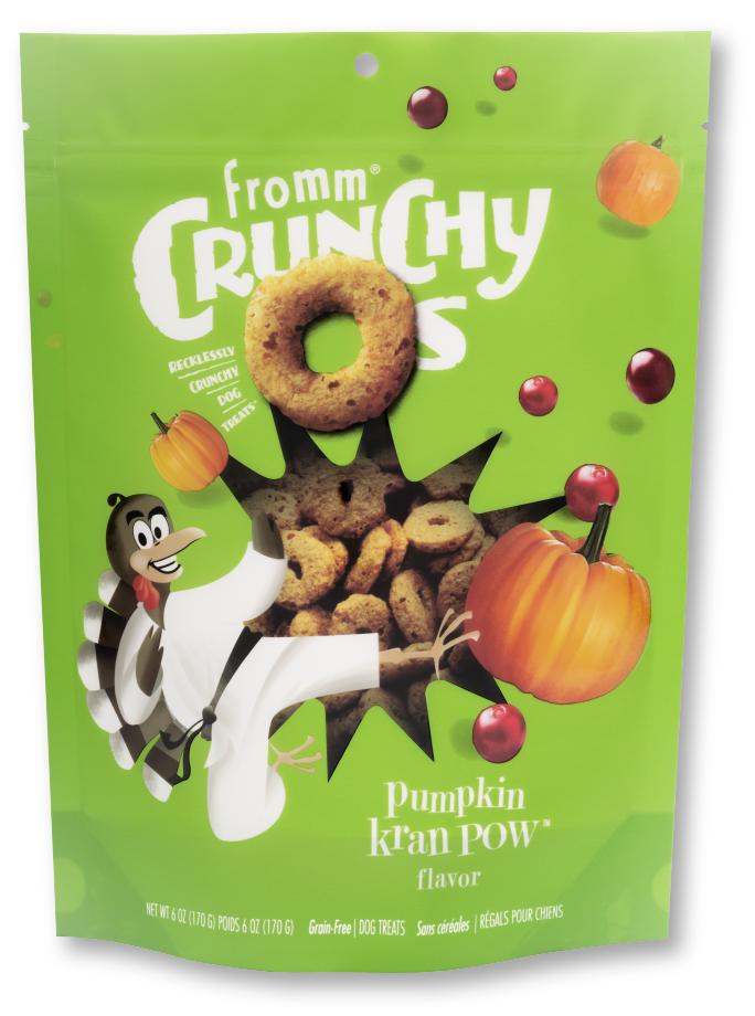 Fromm - Crunchy O's Pumpkin Kran POW Treats for Dogs