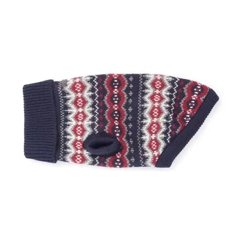 Barbour - Sweater Case Fair Isle Blue