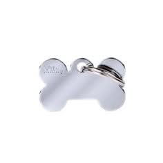 MyFamily Tags Basic Aluminium Small Bone