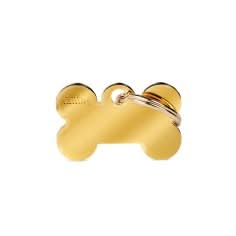 MyFamily Tags Basic Aluminium Small Bone