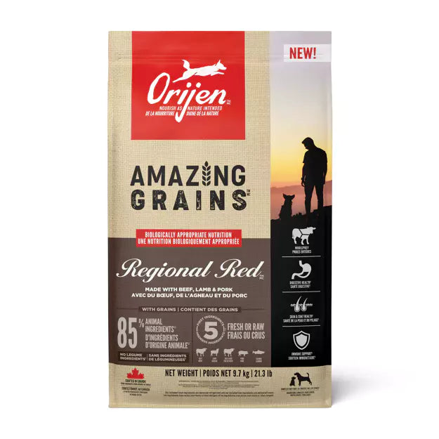 Orijen - Amazing Grains Regional Red Dog