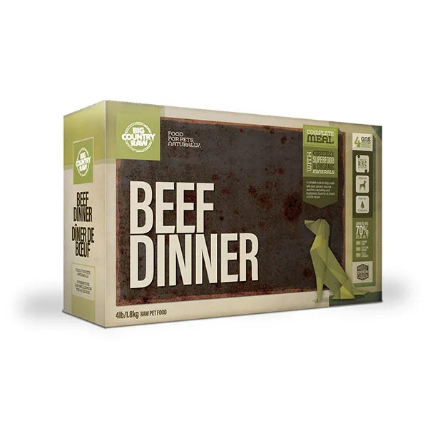 Big Country Raw - Beef Dinner Carton