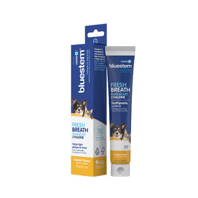 Bluestem Oral Care Toothpaste with coactiv+ Chicken Flavor for Dogs & Cats 70gm