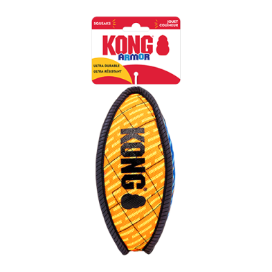 Kong - Armor Football Assorted Dog Toy