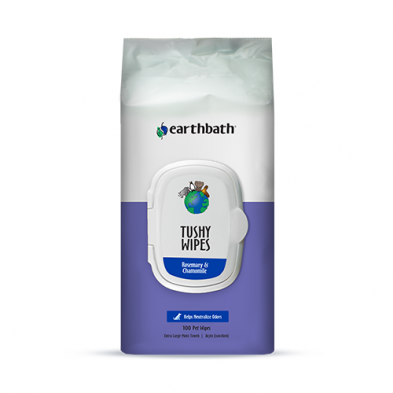 Earthbath - Tushy Wipes Rosemary & Chamomile (100 ct)