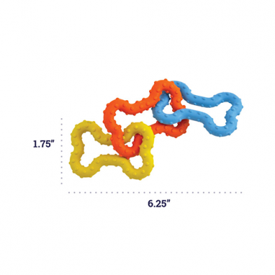 Outward Hound Petstages Mini Bone Tug Puppy Chew Dog Toy
