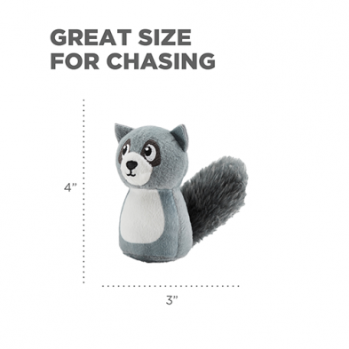Outward Hound Squeakin' Raccoon Replacement Dog Toys (3 Pack)
