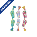 Multipet Margaritaville Flip Flop Ropes 18" Assorted Dog Toy