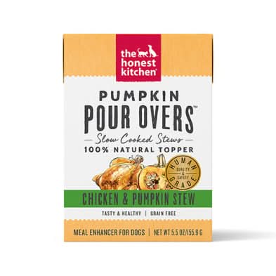 The Honest Kitchen - Pumpkin POUR OVERS Chicken & Pumpkin Stew Dog Food Topper