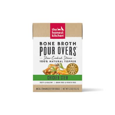 The Honest Kitchen - Bone Broth POUR OVERS Chicken Stew Dog Food Topper