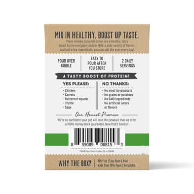 The Honest Kitchen - Bone Broth POUR OVERS Chicken Stew Dog Food Topper
