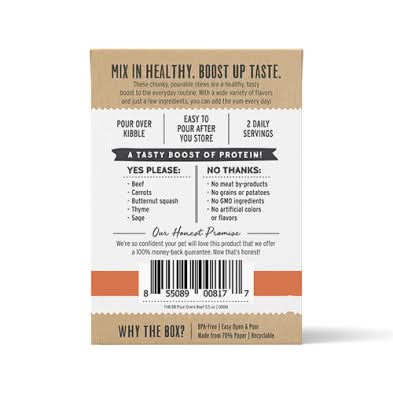 The Honest Kitchen - Bone Broth POUR OVERS Beef Stew Dog Food Topper