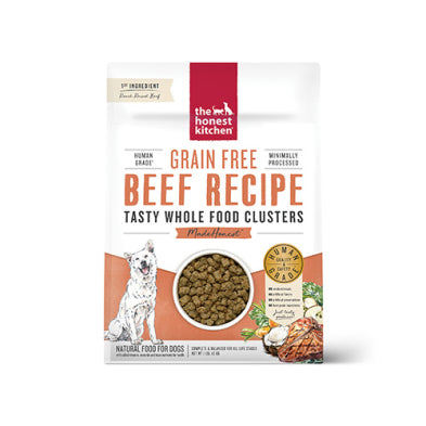 The Honest Kitchen - Whole Food Clusters Grain Free Beef Dry Dog Food