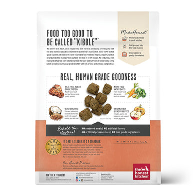 The Honest Kitchen - Whole Food Clusters Grain Free Beef Dry Dog Food