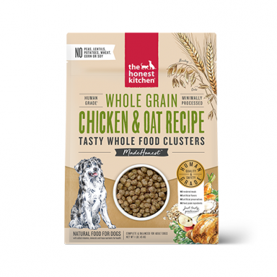 The Honest Kitchen - Whole Food Clusters Whole Grain Chicken & Oat Recipe Dog Food