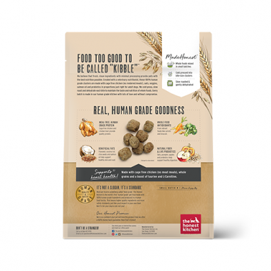 The Honest Kitchen - Whole Food Clusters Whole Grain Chicken & Oat Recipe Dog Food