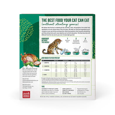 The Honest Kitchen Grain Free Chicken Recipe Dehydrated Cat Food