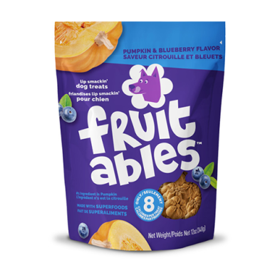 Fruitables - Dog Pumpkin Blueberry Crunchy